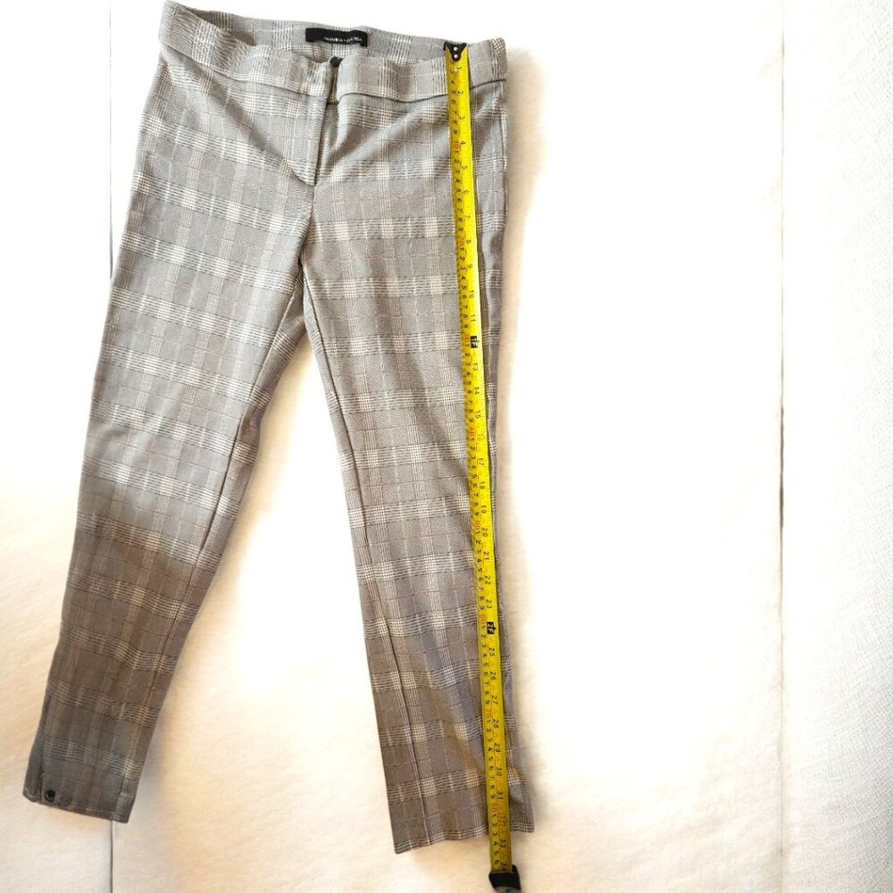 Amanda & Chelsea Plaid Capri Pants Sz 4 – Stretch Cropped Workwear - Picture 8 of 10